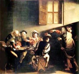 A Vocação de São Mateus, Caravaggio