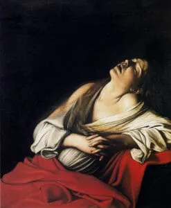 Mary Magdalen in Ecstasy Caravaggio