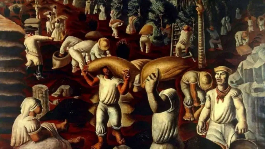 Candido Portinari 2. Coffee bean mowers (1935)